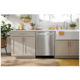 Whirlpool WDT745SASZ Dishwasher, 24 inch Exterior Width, 50 dB Decibel Level, Fully Integrated, Stainless Interior, 5 Wash Cycles, 12 Capacity (Place Settings), 2 Loading Racks, Fingerprint Resistant Stainless Steel colour