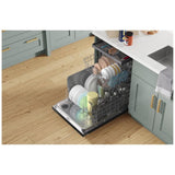 Whirlpool WDT750SAKV Dishwasher, 24 inch Exterior Width, 47 dB Decibel Level, Fully Integrated, Stainless Interior, 5 Wash Cycles, 13 Capacity (Place Settings), 3 Loading Racks, Black Stainless Steel colour