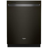 Whirlpool WDT750SAKV Dishwasher, 24 inch Exterior Width, 47 dB Decibel Level, Fully Integrated, Stainless Interior, 5 Wash Cycles, 13 Capacity (Place Settings), 3 Loading Racks, Black Stainless Steel colour