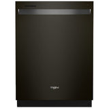 Whirlpool WDT750SAKV Dishwasher, 24 inch Exterior Width, 47 dB Decibel Level, Fully Integrated, Stainless Interior, 5 Wash Cycles, 13 Capacity (Place Settings), 3 Loading Racks, Black Stainless Steel colour