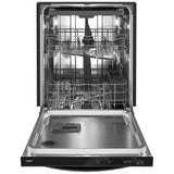 Whirlpool WDT750SAKV Dishwasher, 24 inch Exterior Width, 47 dB Decibel Level, Fully Integrated, Stainless Interior, 5 Wash Cycles, 13 Capacity (Place Settings), 3 Loading Racks, Black Stainless Steel colour