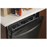 Whirlpool WDT750SAKV Dishwasher, 24 inch Exterior Width, 47 dB Decibel Level, Fully Integrated, Stainless Interior, 5 Wash Cycles, 13 Capacity (Place Settings), 3 Loading Racks, Black Stainless Steel colour