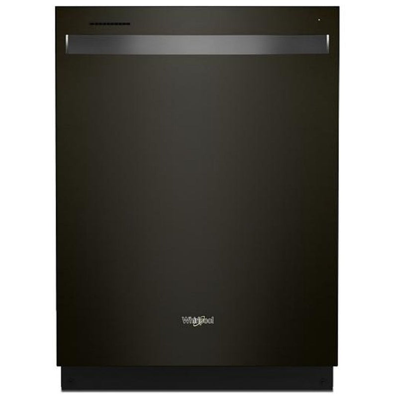 Whirlpool WDT750SAKV Dishwasher, 24 inch Exterior Width, 47 dB Decibel Level, Fully Integrated, Stainless Interior, 5 Wash Cycles, 13 Capacity (Place Settings), 3 Loading Racks, Black Stainless Steel colour