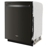 Whirlpool WDT750SAKV Dishwasher, 24 inch Exterior Width, 47 dB Decibel Level, Fully Integrated, Stainless Interior, 5 Wash Cycles, 13 Capacity (Place Settings), 3 Loading Racks, Black Stainless Steel colour