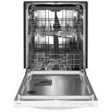 Whirlpool WDT750SAKW Dishwasher, 24 inch Exterior Width, 47 dB Decibel Level, Fully Integrated, Stainless Interior, 5 Wash Cycles, 13 Capacity (Place Settings), 3 Loading Racks, White colour