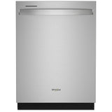 Whirlpool WDT750SAKZ Dishwasher, 24 inch Exterior Width, 47 dB Decibel Level, Fully Integrated, Stainless Interior, 5 Wash Cycles, 13 Capacity (Place Settings), 3 Loading Racks, Stainless Steel colour