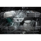 Whirlpool WDT970SAKV Dishwasher, 24 inch Exterior Width, 47 dB Decibel Level, Fully Integrated, Stainless Interior, 5 Wash Cycles, 15 Capacity (Place Settings), 3 Loading Racks, Black Stainless Steel colour