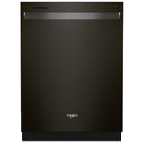 Whirlpool WDT970SAKV Dishwasher, 24 inch Exterior Width, 47 dB Decibel Level, Fully Integrated, Stainless Interior, 5 Wash Cycles, 15 Capacity (Place Settings), 3 Loading Racks, Black Stainless Steel colour