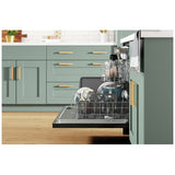 Whirlpool WDT970SAKV Dishwasher, 24 inch Exterior Width, 47 dB Decibel Level, Fully Integrated, Stainless Interior, 5 Wash Cycles, 15 Capacity (Place Settings), 3 Loading Racks, Black Stainless Steel colour