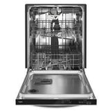 Whirlpool WDT970SAKZ Dishwasher, 24 inch Exterior Width, 47 dB Decibel Level, Fully Integrated, Stainless Interior, 5 Wash Cycles, 15 Capacity (Place Settings), 3 Loading Racks, Stainless Steel colour