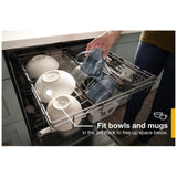 Whirlpool WDT970SAKZ Dishwasher, 24 inch Exterior Width, 47 dB Decibel Level, Fully Integrated, Stainless Interior, 5 Wash Cycles, 15 Capacity (Place Settings), 3 Loading Racks, Stainless Steel colour