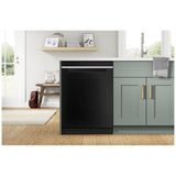 Whirlpool WDTA50SAKB Dishwasher, 24 inch Exterior Width, 47 dB Decibel Level, Fully Integrated, Stainless Interior, 5 Wash Cycles, 13 Capacity (Place Settings), 3 Loading Racks, Black colour