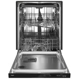 Whirlpool WDTA50SAKB Dishwasher, 24 inch Exterior Width, 47 dB Decibel Level, Fully Integrated, Stainless Interior, 5 Wash Cycles, 13 Capacity (Place Settings), 3 Loading Racks, Black colour