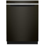 Whirlpool WDTA50SAKV Dishwasher, 24 inch Exterior Width, 47 dB Decibel Level, Fully Integrated, Stainless Interior, 5 Wash Cycles, 13 Capacity (Place Settings), 3 Loading Racks, Black Stainless Steel colour