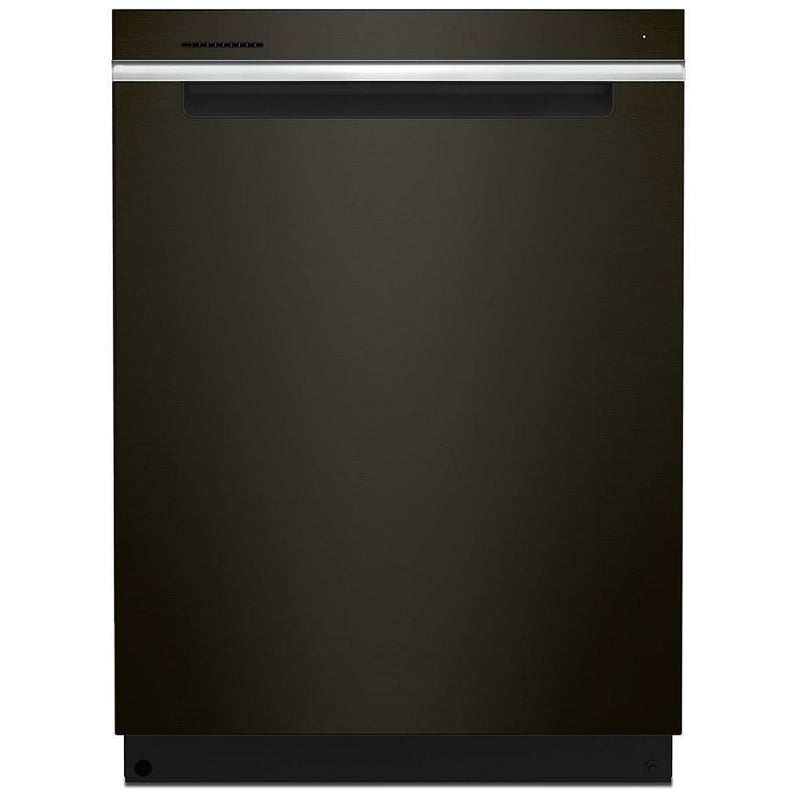 Whirlpool WDTA50SAKV Dishwasher, 24 inch Exterior Width, 47 dB Decibel Level, Fully Integrated, Stainless Interior, 5 Wash Cycles, 13 Capacity (Place Settings), 3 Loading Racks, Black Stainless Steel colour