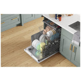 Whirlpool WDTA50SAKW Dishwasher, 24 inch Exterior Width, 47 dB Decibel Level, Fully Integrated, Stainless Interior, 5 Wash Cycles, 13 Capacity (Place Settings), 3 Loading Racks, White colour