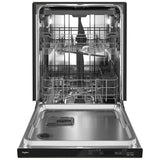 Whirlpool WDTA50SAKZ Dishwasher, 24 inch Exterior Width, 47 dB Decibel Level, Fully Integrated, Stainless Interior, 5 Wash Cycles, 13 Capacity (Place Settings), 3 Loading Racks, Stainless Steel colour