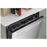 Whirlpool WDTA50SAKZ Dishwasher, 24 inch Exterior Width, 47 dB Decibel Level, Fully Integrated, Stainless Interior, 5 Wash Cycles, 13 Capacity (Place Settings), 3 Loading Racks, Stainless Steel colour