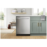 Whirlpool WDTA50SAKZ Dishwasher, 24 inch Exterior Width, 47 dB Decibel Level, Fully Integrated, Stainless Interior, 5 Wash Cycles, 13 Capacity (Place Settings), 3 Loading Racks, Stainless Steel colour