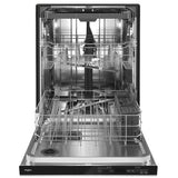 Whirlpool WDTA50SAKZ Dishwasher, 24 inch Exterior Width, 47 dB Decibel Level, Fully Integrated, Stainless Interior, 5 Wash Cycles, 13 Capacity (Place Settings), 3 Loading Racks, Stainless Steel colour