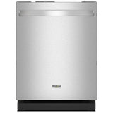 Whirlpool WDTF3024SZ Dishwasher, 24 inch Exterior Width, 50 dB Decibel Level, Fully Integrated, Stainless Interior, 5 Wash Cycles, 14 Capacity (Place Settings), 2 Loading Racks, FingerPrint Resistant Stainless colour