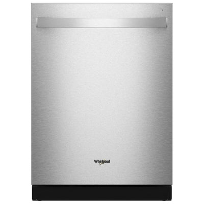 Whirlpool WDTS8024SZ Dishwasher, 24 inch Exterior Width, 47 dB Decibel Level, Fully Integrated, Stainless Interior, 5 Wash Cycles, 15 Capacity (Place Settings), 3 Loading Racks, FingerPrint Resistant Stainless Steel colour
