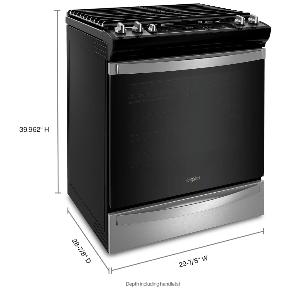 Whirlpool WEG745H0LZ Gas Range, 30'' Gas Ranges
