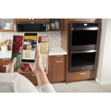 Whirlpool WEG750H0HV Gas Range, 5.8 cu. ft. Capacity, 30 inch Exterior Width, Self Clean, True Convection, 5 Burners, Storage Drawer, Yes, 17,000 BTU Highest Burner, Black Stainless Steel colour