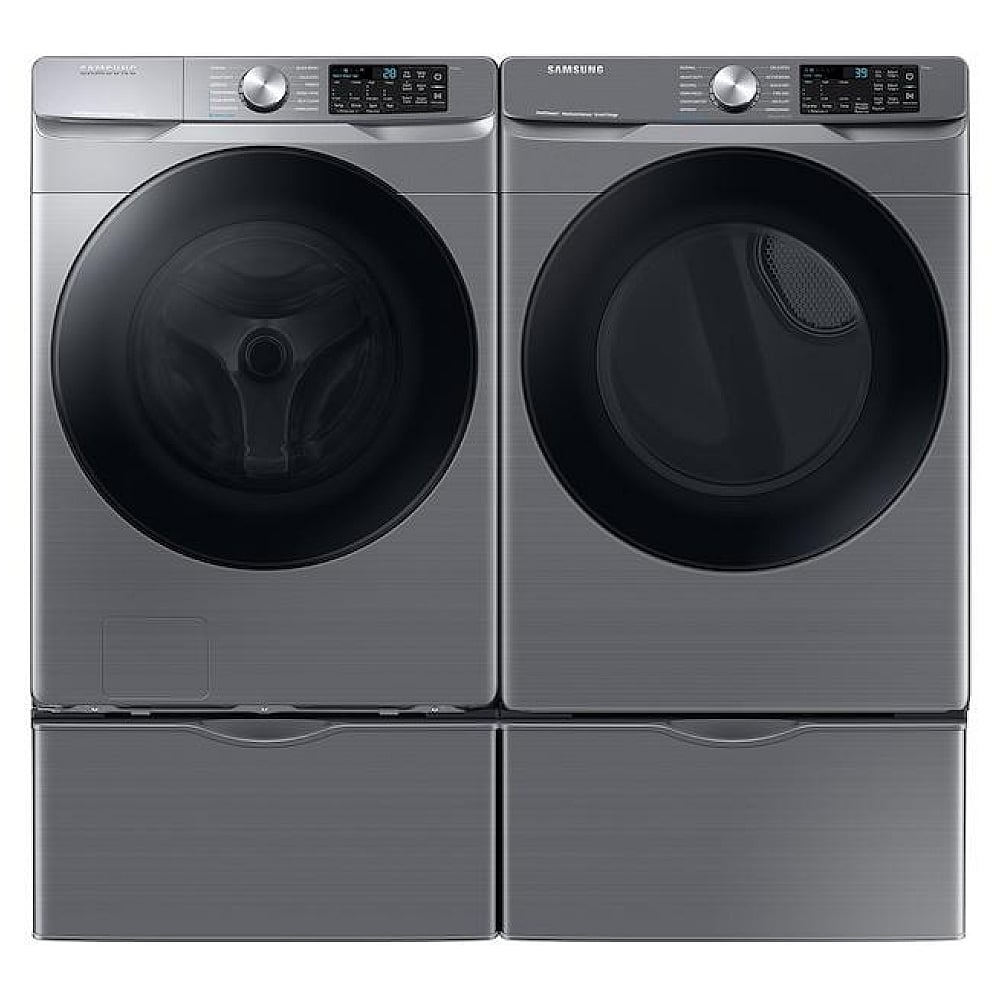 Samsung Front Load Washer & Electric Dryer Set WF45B6300AP & DVE45B6305P