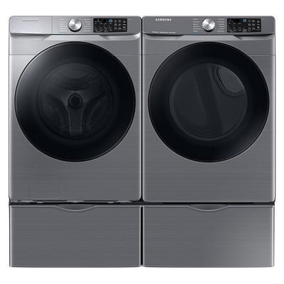 Samsung Front Load Washer & Electric Dryer Set WF45B6300AP & DVE45B6305P