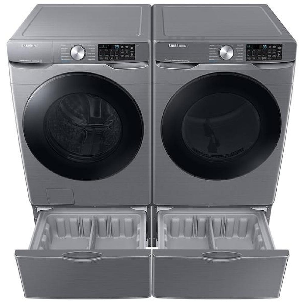 Samsung Front Load Washer & Electric Dryer Set WF45B6300AP & DVE45B6305P