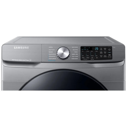 Samsung WF45B6300AP - WF45B6300AP/US Front Load Washer, ENERGY STAR Certified, 5.2 cu. ft. Washer Capacity, 1,200 RPM Washer Spin Speed, 12 Wash Cycles, 5 Temperature Settings, Water Heater, Steam Clean, Wifi Enabled, Grey colour