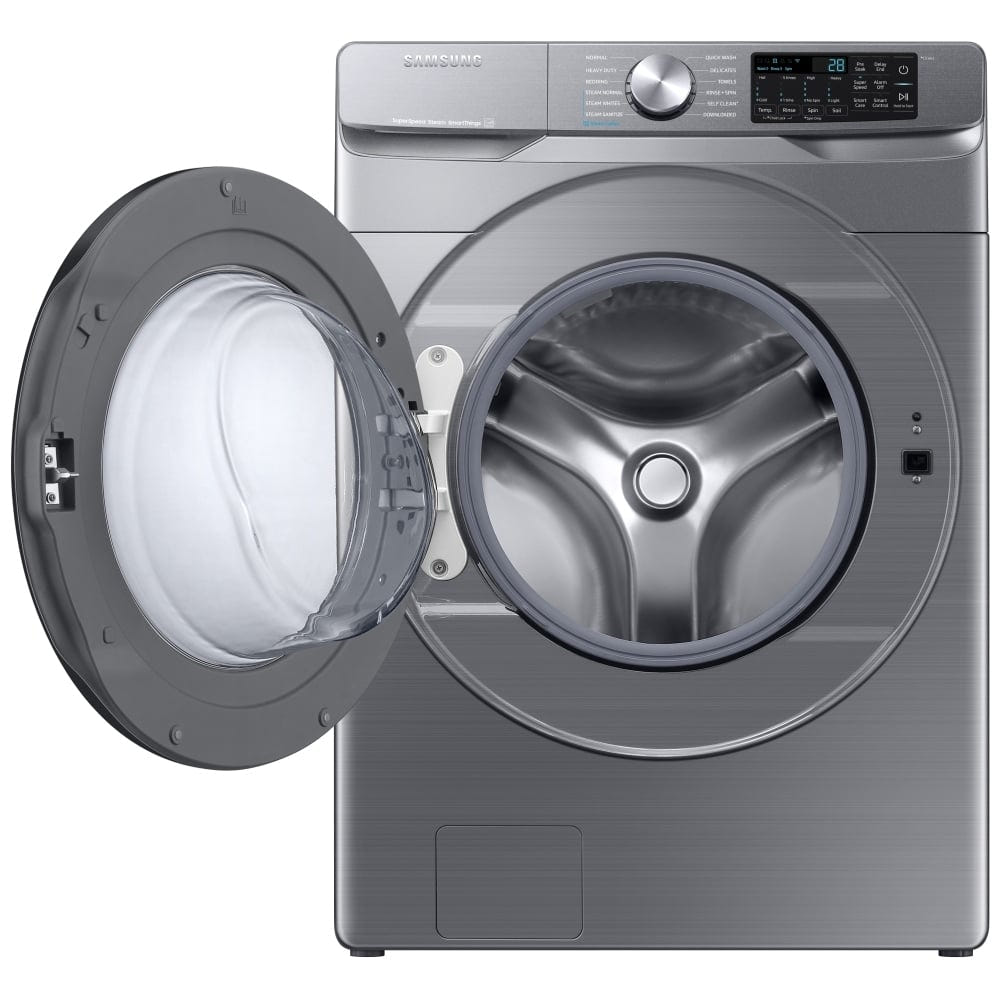 Samsung Front Load Washer & Electric Dryer Set WF45B6300AP & DVE45B6305P