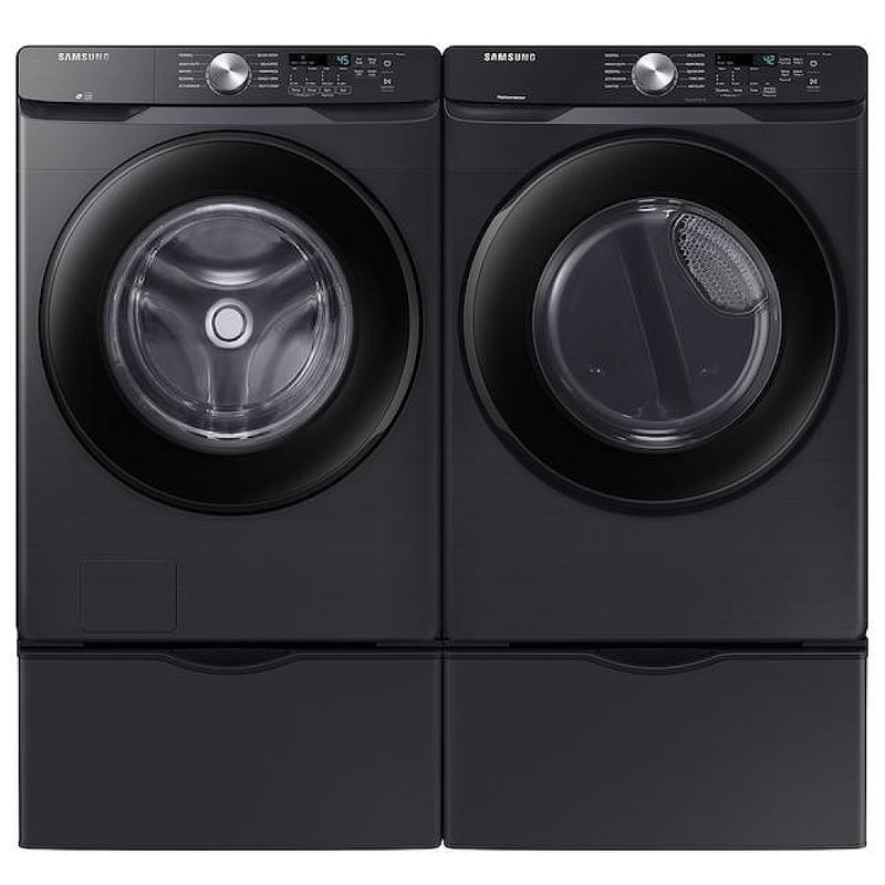 Samsung WF45T6000AV - WF45T6000AV/A5 Front Load Washer, 27 inch Width, 5.2 cu. ft. Washer Capacity, 1,200 RPM Washer Spin Speed, 10 Wash Cycles, 5 Temperature Settings, ENERGY STAR Certified, Black Stainless Steel colour