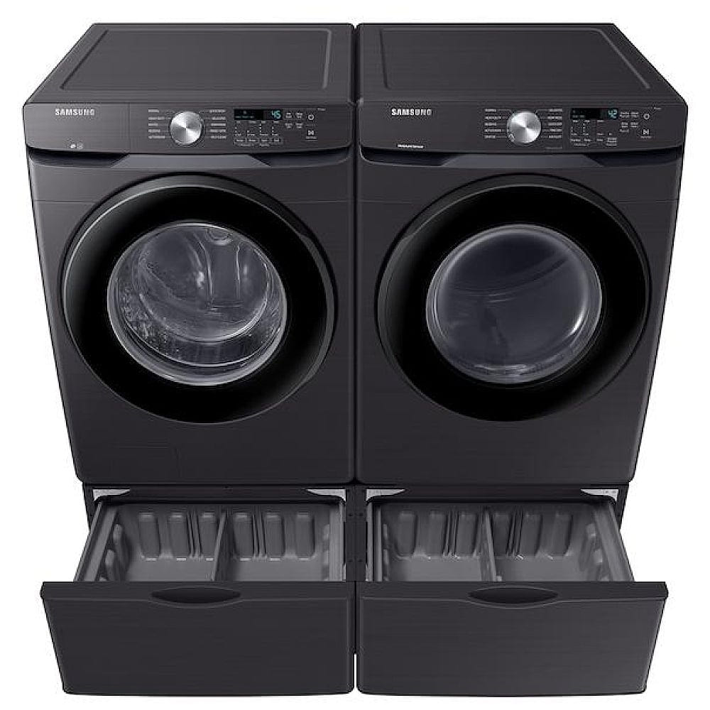 Samsung Front Load Washer WF45T6000AV & Electric Dryer DVE45T6005V