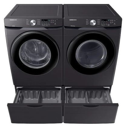 Samsung WF45T6000AV - WF45T6000AV/A5 Front Load Washer, ENERGY STAR Certified, 5.2 cu. ft. Washer Capacity, 1,200 RPM Washer Spin Speed, 10 Wash Cycles, 5 Temperature Settings, Black Stainless Steel colour