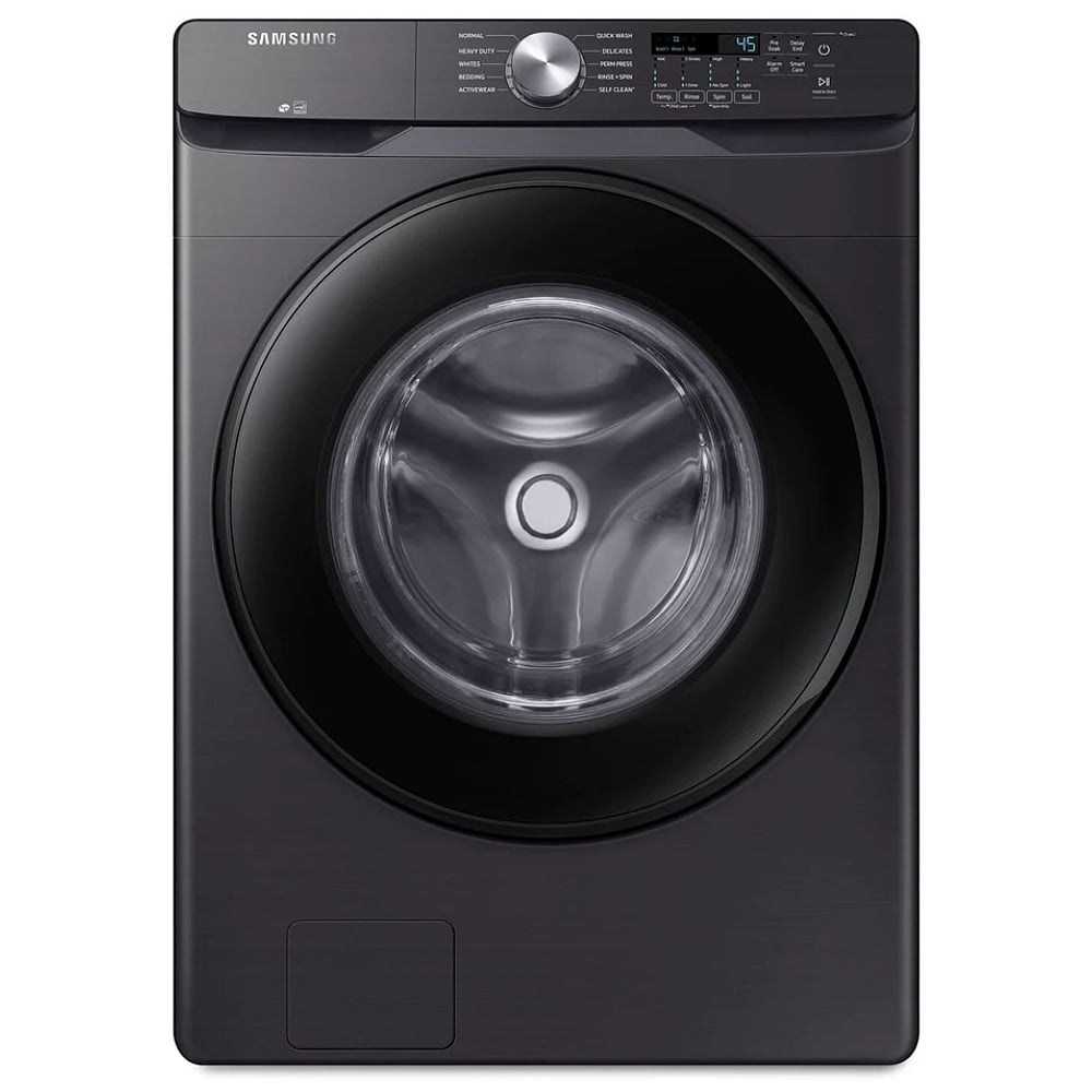 Samsung WF45T6000AV - WF45T6000AV/A5 Front Load Washer, 27 inch Width, 5.2 cu. ft. Washer Capacity, 1,200 RPM Washer Spin Speed, 10 Wash Cycles, 5 Temperature Settings, ENERGY STAR Certified, Black Stainless Steel colour