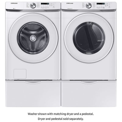 Samsung Front Load Washer WF45T6000AW & Electric Dryer DV45DG6000HWAC
