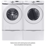 Samsung Front Load Washer & Electric Dryer Set WF45T6000AW & DVE45T6005W