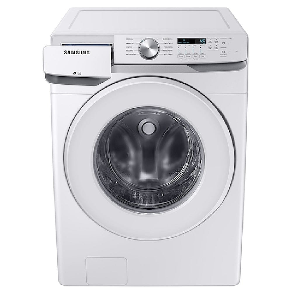 Samsung Front Load Washer WF45T6000AW & Electric Dryer DV45DG6000HWAC