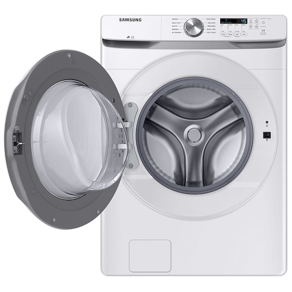 Samsung Front Load Washer & Electric Dryer Set WF45T6000AW & DVE45T6005W