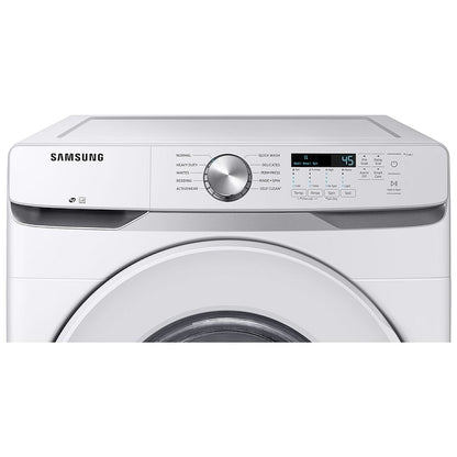 Samsung Front Load Washer WF45T6000AW & Electric Dryer DV45DG6000HWAC