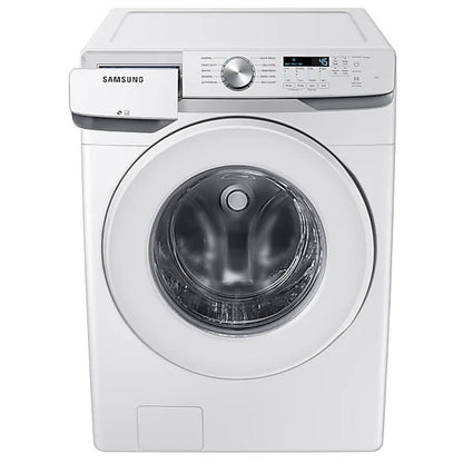 Samsung Front Load Washer & Electric Dryer Set WF45T6000AW & DVE45T6005W