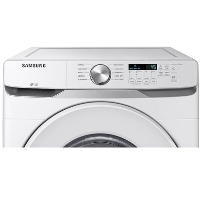 Samsung Front Load Washer WF45T6000AW & Electric Dryer DV45DG6000HWAC