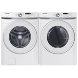 Samsung Front Load Washer & Electric Dryer Set WF45T6000AW & DVE45T6005W