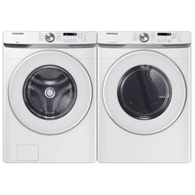 Samsung Front Load Washer & Electric Dryer Set WF45T6000AW & DVE45T6005W