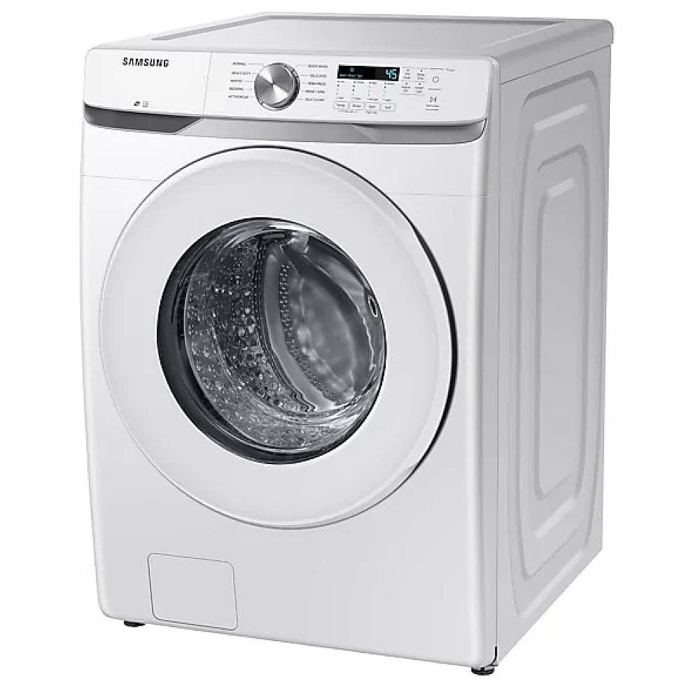 Samsung Front Load Washer WF45T6000AW & Electric Dryer DV45DG6000HWAC