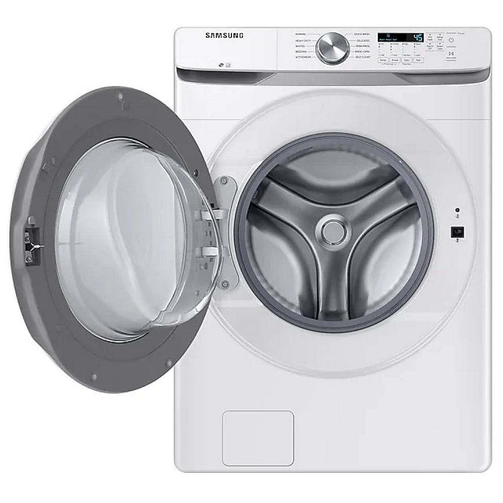 Samsung WF45T6000AW - Front Load Washer, ENERGY STAR Certified, 5.2 cu. ft. Washer Capacity, 1,200 RPM Washer Spin Speed, 10 Wash Cycles, 5 Temperature Settings, White colour
