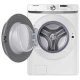 Samsung Front Load Washer & Electric Dryer Set WF45T6000AW & DVE45T6005W