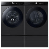 Samsung Bespoke WF53BB8700AVUS Front Load Washer, ENERGY STAR Certified, 6.1 cu. ft. Washer Capacity, 1,200 RPM Washer Spin Speed, 24 Wash Cycles, 5 Temperature Settings, Water Heater, Steam Clean, Wifi Enabled, Black Stainless Steel colour Super
